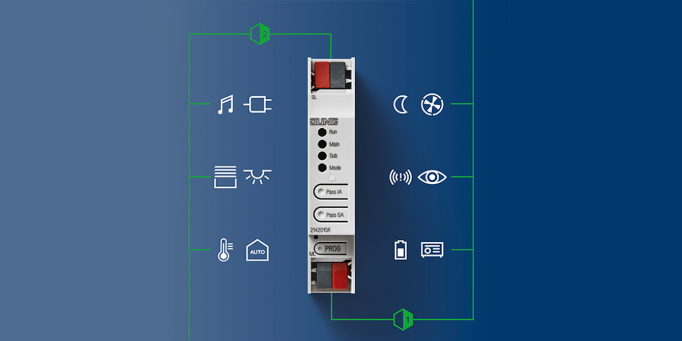 KNX Bereichs- und Linienkoppler bei BraBa Elektrotechnik in Wiesbaden