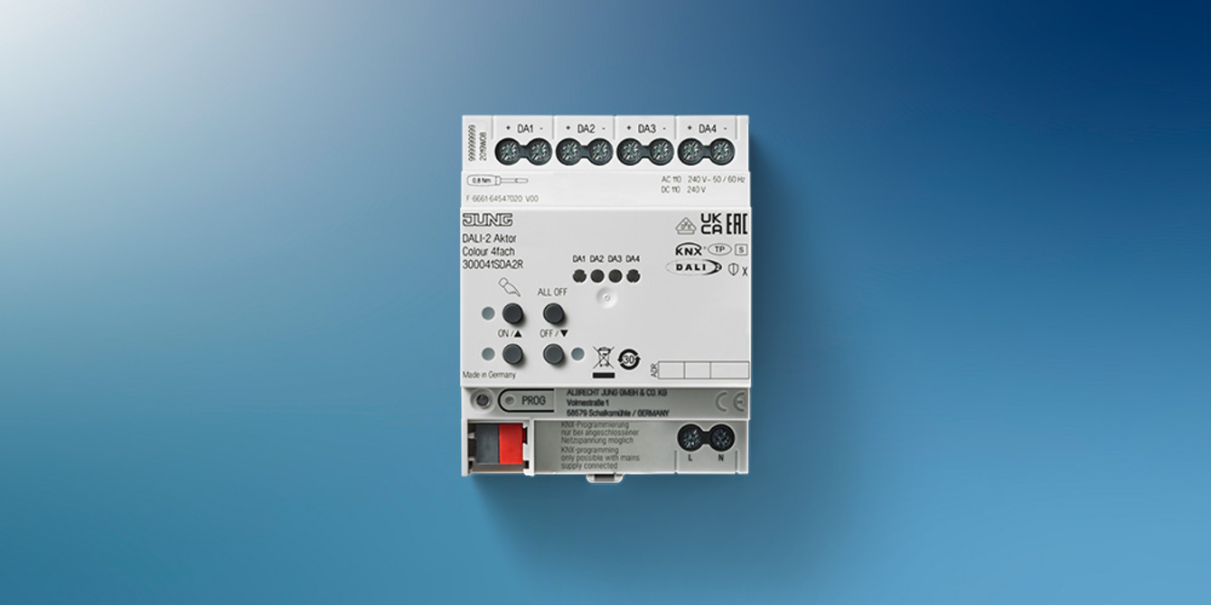 KNX DALI 2 Gateway Colour bei BraBa Elektrotechnik in Wiesbaden